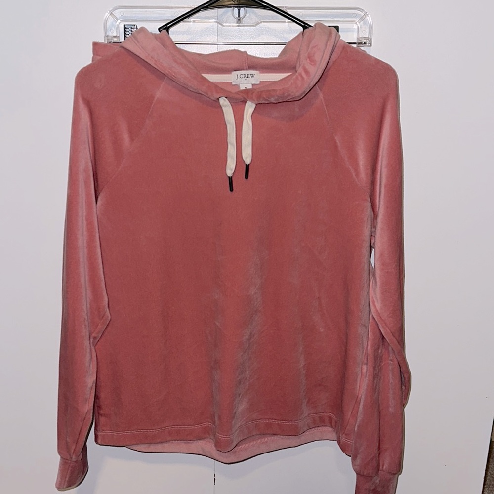 j crew velvet set